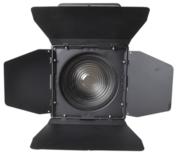 LED Fresnel 200W Warm White Stage Spot with Barn Door